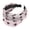Pink, variant on Mesh Wide Headband for Women Dot Printed Hair Band Head Hoop For Face Washing Makeup Headwrap Hair Styling Headpiece Black
