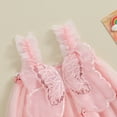thumbnail image 4 of Toddler Baby Girl Halloween Outfits Fairy Dresses Butterfly Wings Sleeveless Princess Tutu Dress Cute Halloween Costume, 4 of 7