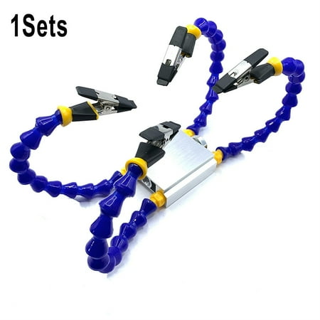 

GLFILL Soldering Iron Stand With 2/4 Flexible Arms Pcb Soldering Third Hand Tool