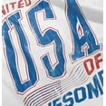 thumbnail image 5 of United States of Awesome Patriotic Toddler Boy Girl T Shirt Infant Toddler Brisco Brands 4T, 5 of 6