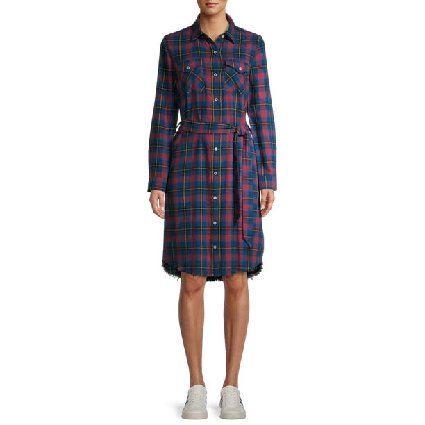 EV1 from Ellen DeGeneres - EV1 from Ellen DeGeneres Plaid Belted Shirt ...