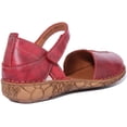 thumbnail image 3 of Josef Seibel Rosalie 42 Women's Leather Closed Toe Sandal In Red Size 9, 3 of 6
