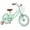 Green, variant on Costway 14" Kid's Bike with Removable Training Wheels & Basket for 3-5 Years Old Pink