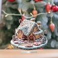 thumbnail image 1 of Adorno de casa navideña CUTICAT Estatua de pueblo navideño decoración navideña 20 cm x 23 cm, 1 of 8
