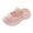Pink, variant on IUJSOY Kids Clogs Boys Girls Lightweight Garden Shoes Adjustable Slippers Summer Beach Shoes