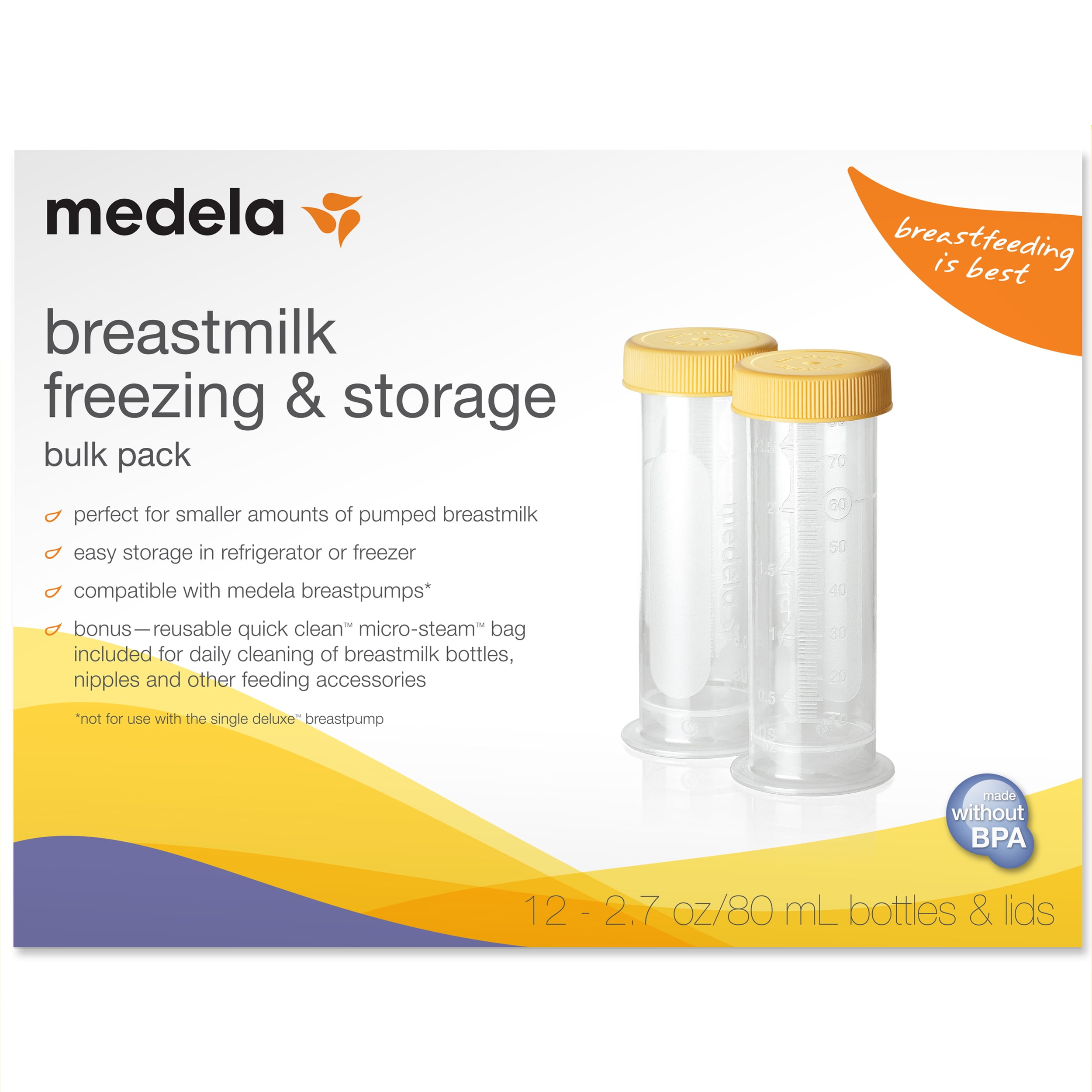 Breastmilk Freezing & Storage Bottles by Medela – Metropolitan