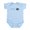 Sky Blue, variant on CafePress - Chainsaw Infant Bodysuit - Baby Light Bodysuit, Size Newborn - 24 Months