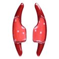 thumbnail image 2 of Par de paletas de cambio de volante de fibra de carbono color rojo para Chevrolet Camaro 2016-2022, 2 of 4