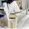 thumbnail image 5 of Bolso de mano de paja pequeño para mujer, bolso de hombro, bolso de mano de paja ..., 5 of 5