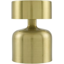 Livabliss Furnas Portable Table Lamp, 6-inch, Brass