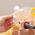 thumbnail image 4 of CSChome Sacs de Rangement Alimentaire Conteneur de Stockage Alimentaire avec Entonnoir Couvercle à Vis Poignée Qualité Alimentaire Transparent Grande Capacité Étanche, 4 of 5