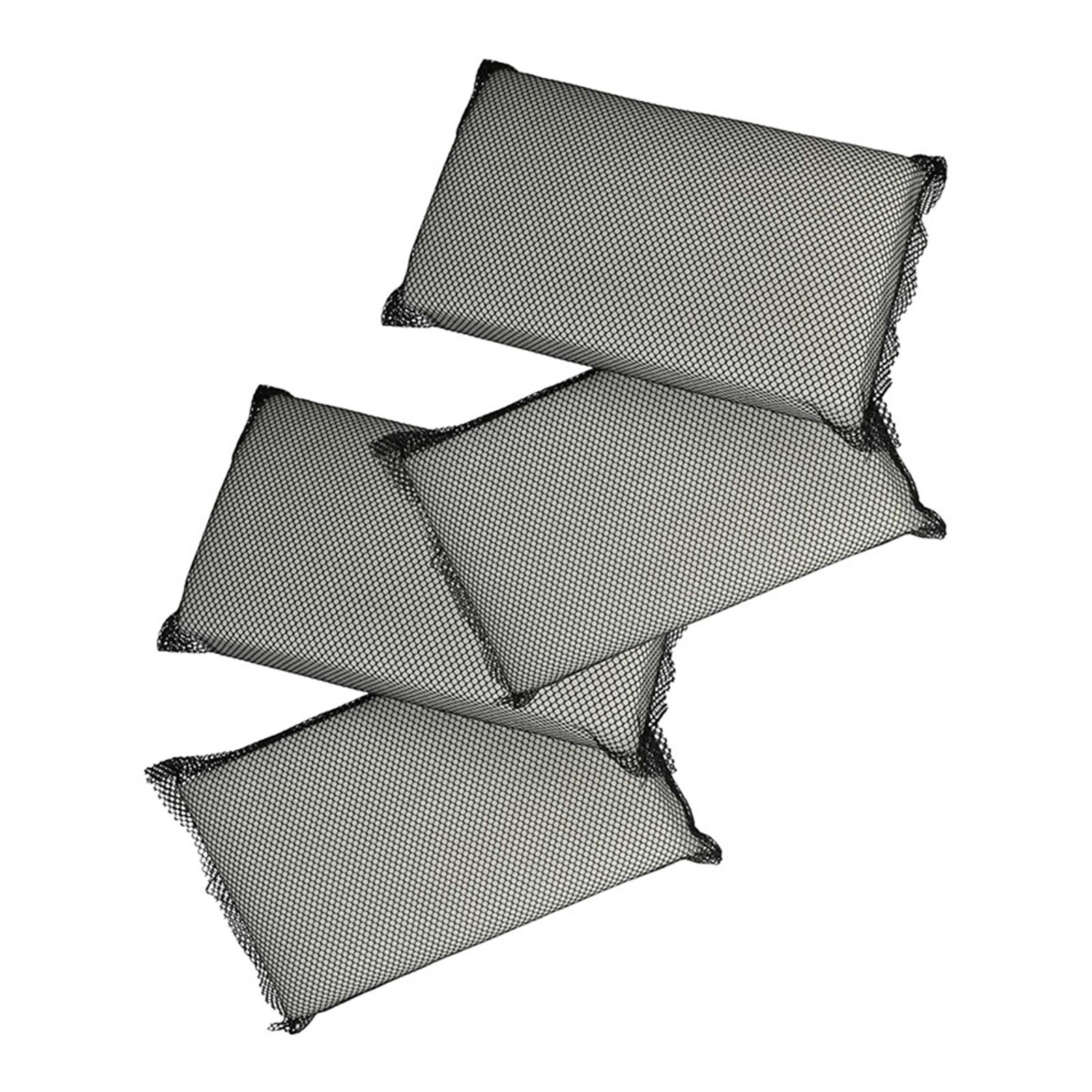 oshhni 4 Pieces Robotic Pool Cleaner Filter Pads Washable Premium Easy Installation