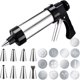 thumbnail image 1 of Máquina de Prensado Manual de Galletas con Pistola Decorativa de Acero Inoxidable, Herramienta para Hornear , Accesorios de Cocina, 1 of 5