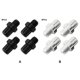 thumbnail image 3 of Toystoory Paquete de 4 tornillos de ajuste de palanca de freno de bicicleta piezas de ajuste de pernos M10 Ciclismo Negro, 3 of 6