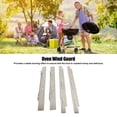 thumbnail image 4 of Griddle Wind Shield, Griddle Wind Guard 4PCS Heat Resistance  for Camping, 4 of 7