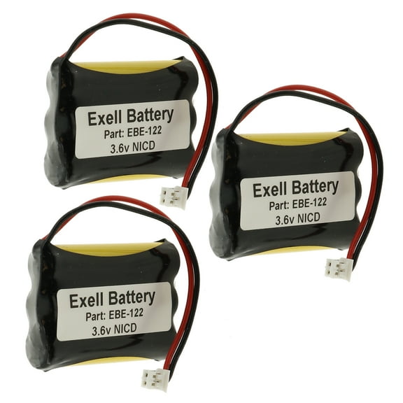 3pc ATM Machine Battery Fits Resistacap N250AAAF3WL Compatible with CS-RNC250BL