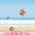 thumbnail image 5 of 3Pcs Metal Stand Wedding Arch Backdrop Stand For Ceremony Party Yard Venue Decor, 5 of 16