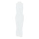 thumbnail image 5 of VISgogo Vestido sin mangas para mujer con cuello alto, correas laterales ajustables sólidas, ropa de verano flaca VISgogo moda, 5 of 6