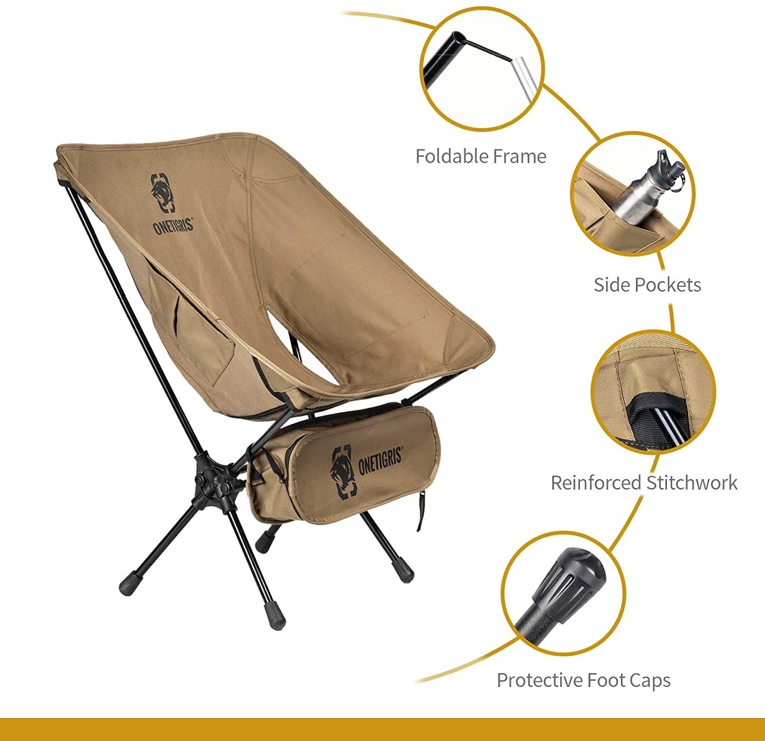 Onetigris on sale folding chair