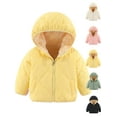 thumbnail image 1 of Toddler Baby Puffer Coat Little Boys Girls Down Jacket Kids Snowsuit Outwear 1-6 Years, 1 of 11