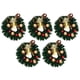 thumbnail image 4 of Accesorios para casas de muñecas en miniatura, 5 piezas, decoración navideña para casas de muñecas, mini guirnalda navideña elaborada con cuidado, 4 of 14