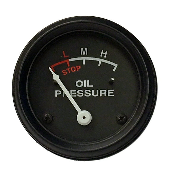 Oil Pressure Gauge (0-30 PSI) - engine mounted Fits John Deere Tractor     AM284T