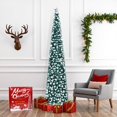 thumbnail image 2 of Árbol de Navidad QUIENKITCH 1.8 m Plegable con Lentejuelas de Copos de Nieve, 2 of 7