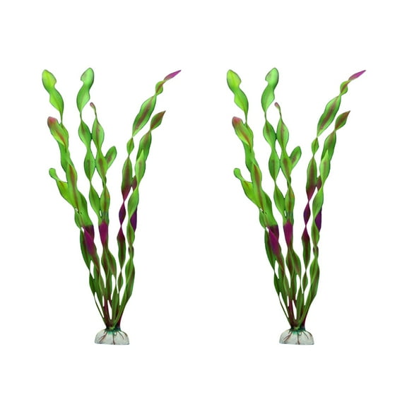 Casaio Artificial Flowers Artificial Seaweed Water Plants For Aquarium, Plastic Fish Tank Plant Decoration Fake Flower Decoration