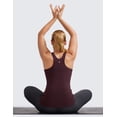 thumbnail image 4 of CRZ YOGA Butterluxe Tank Tops for Women Racerback Workout Padded Yoga Athletic Camisole with Built in Bra, 4 of 5