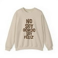 thumbnail image 4 of No Soy Gordo Soy Feliz Cozy Crewneck Sweater | Funny Viral Latino Meme | 3 Colors, 4 of 6
