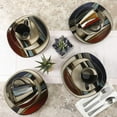 thumbnail image 6 of Gibson Elite Althea 16 Pc Plates, Bowls, & Mugs Dinnerware Set, Multicolor, 6 of 6