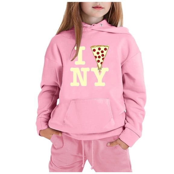 Girl Outfits Size 10 Children Casual Comfortable And Stylish Long Sleeved Sleepwear Set Clothes for Teen Girls 7-8 Years