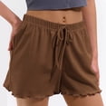 thumbnail image 2 of zbxnLI Women's Pajama Shorts Elastic Waist Casual Lounge Shorts Comfy Pj Bottoms Sleep Shorts, 2 of 7