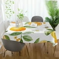 thumbnail image 3 of Yayeee Tablecloths 54" x 54" Rectangle Wrinkle Resistant Party Table Cover, Orange Bees, 3 of 8