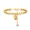 Gold Color, variant on Punk Fashion Cuban Leg Foot Chain Anklet Golden Silver Color 14K White Gold Heart Charm Ankle Bracelet for Women Jewelry Gift