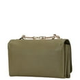 thumbnail image 2 of Pre-Owned Valentino Garavani Studded Chain Shoulder Bag/Clutch Bag in Khaki and Green... (Good), 2 of 15