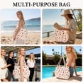 thumbnail image 6 of Pan chenh Corduroy Tote Bag for Women Large Capacity Work Bag Weekender Duffle Bags with 6 Pockets Shoulder Crossbody Handbag for Office Travel Gym and Everyday Use Overnight, 6 of 7