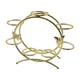 thumbnail image 2 of Bola de cristal Base de metal Base de metal Decoración del hogar Base Sphere Sphere Support Supporter para la mesa de la boda Sala de estar de dorado, 2 of 10