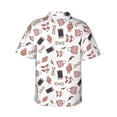 thumbnail image 3 of Daiia Fashion Hawaiian Shirt for Men Gentle Cotton Regular Short Sleeve Casual-3X-Large, 3 of 9