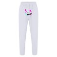thumbnail image 5 of Zszcpp Men Work Pants Cartoon Print Leisure Brief Cropped Long Loose Basic Style Trousers Casual Trouser, 5 of 5