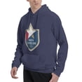 thumbnail image 4 of North Carolina Fc Men Fleece Hoodie Casual Pullover Sweatshirt With Kangaroo Pocket, 4 of 6