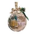 thumbnail image 1 of Injueey Decore el árbol de Navidad con adornos transparentes, bola, decoración llamativa, decoración del árbol de Navidad Kits de decoración para fiestas Caja de regalo Type6-Gold, 1 of 6