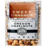 Oregon Farm To Table SE33- Hazelnuts from Premium Growers - Dry Roasted - Sweet Cinnamon - Kosher Certified -1 LB