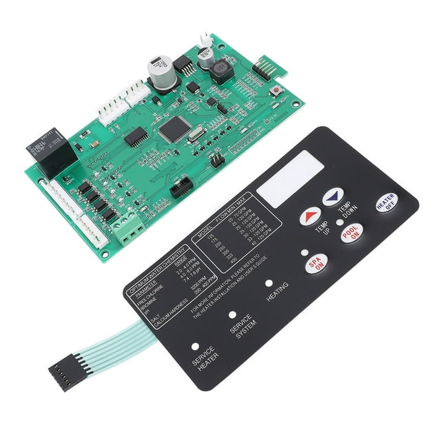 Switch Membrane Pad, 472610Z Pool Heater Control Board Kit Plug and Play for NA LP Series Pool Spa Heater