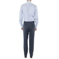 thumbnail image 5 of LN LUCIANO NATAZZI Men's Sharkskin 160'S Wool Suit Two Button Jacket 2 Piece French Blue, 5 of 7
