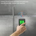 thumbnail image 4 of Metal Wood Detector 3 In 1 Stud Finder Lcd Screen Precise Position Stud Sensor Thickness Measuring Instruments Wall Beam Scanner For Wood Ac Wire Metal Studs Joist Detection, 4 of 8