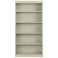 thumbnail image 3 of Sandusky Welded Steel Freestanding Bookcase Storage Cabinet, Putty, 3 of 6