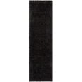 thumbnail image 6 of Well Woven Elle Basics | Emerson Shag Black | Textured Runner Rug 3x10 (2'7" x 9'6"), 6 of 8