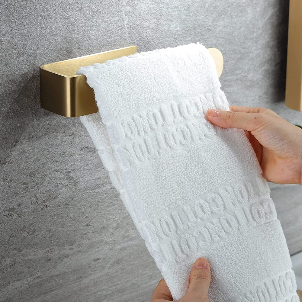 Hand Towel Holder Adhesive Hand Towel Ring Hand Towel Bar Rack No Drilling Modern Hand Towel Hanger for Bathroom Kitchen Walmart
