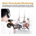 thumbnail image 6 of Wireless Lavalier Microphone CVM-WM200A 96-Channel Professional UHF Dual Wireless Lapel Microphone, 6 of 7